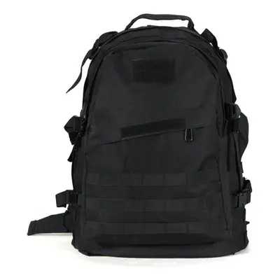 (Black) Outdoor Molle Military Tactical Rucksack Backpack Camping Hiking Bag