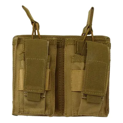 (Sand color, 15x18cm) Multi-functional Tactical Molle Vest Bag Waist Bag EDC Tool Accessories Ba