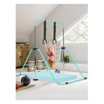 (7?Green) Adjustable Kid Gymnastics Bar Training Bar