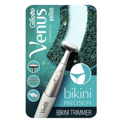 Gillette Venus Women's Bikini Precision Trimmer + mm Extra Comb, For Bikini Trimming and Styling