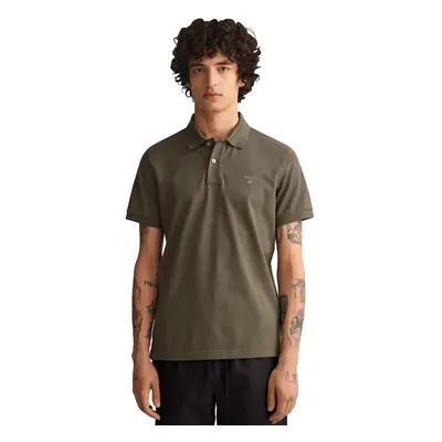 (Green, 3XL) Gant Mens Original Pique Short Sleeve Polo Shirt