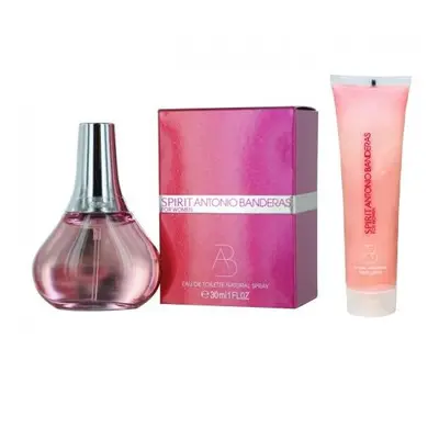 Antonio Banderas Spirit Pcs Set For Women: Oz Edt Sp + 2.5 Body Lotion