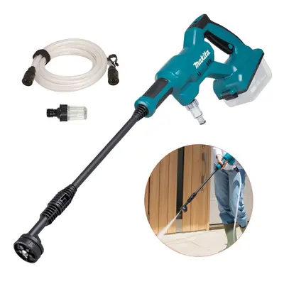 Makita DHW180Z LXT 18V Cordless Pressure Washer In Nozzle + Hose + Filter