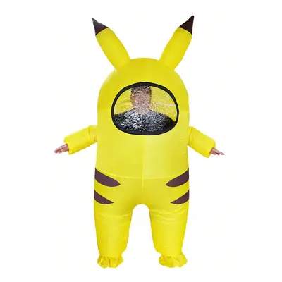 (Yellow, one-size) Anime Inflatable Costumes Cosplay Carnival Costumes Mascot Costumes For Kids 