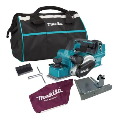 Makita DKP181Z 18v LXT Brushless Cordless Planer 82mm Bare + Dust Bag + Tool Bag