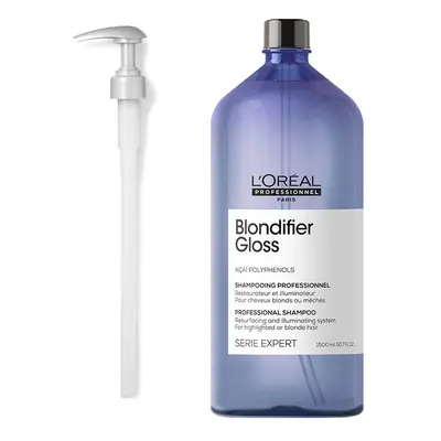 L'Oreal Serie Expert Blondifier - Pump - Gloss Shampoo 1500ml