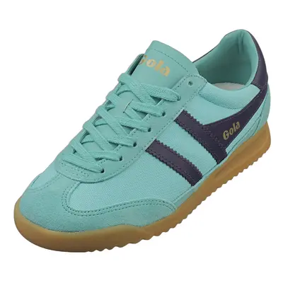 (8) Gola Tornado Womens Fashion Trainers in Sea Mist Plum