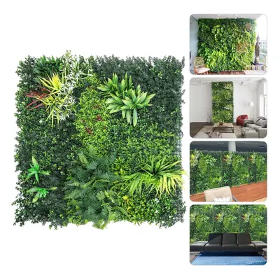 Artificial Plant Flower Wall Panels Realistic Indoor / Outdoor Garden