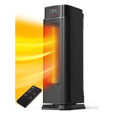 Heater 2000W PTC electric heater with modes Energy saving ECO mode oscillation hour timer Remote