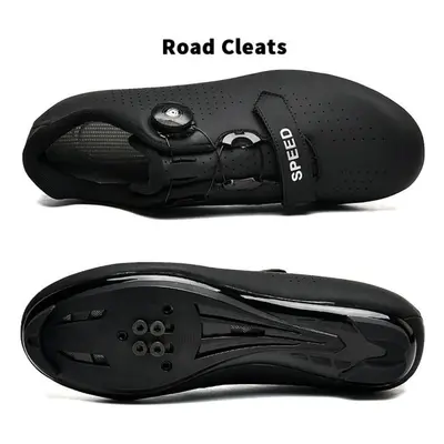 (black, 45) Cycling Sneakers Road Bike Cleat Shoes Men Mountain Racing Speed Sneakers Women Flat