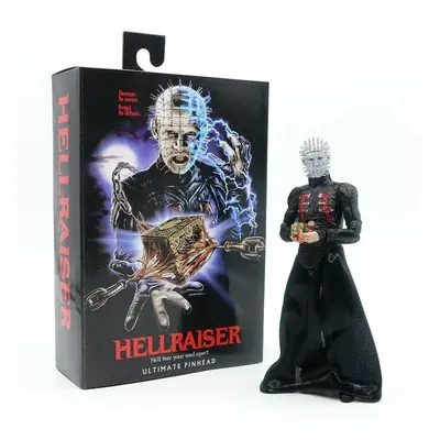 NECA Hellraiser Pinhead Ultimate Action Figure Model collection Box Toys Gift 7"