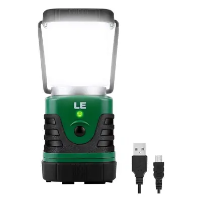 LE Rechargeable Camping Lantern, Lumen LED Outdoor Lights, Modes Emergency Light, Water Resistan