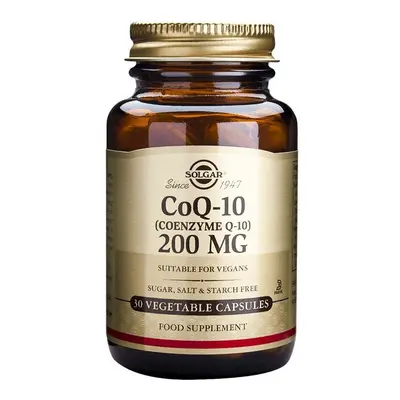 Solgar Coenzyme Q-10 mg Vegetable Capsules