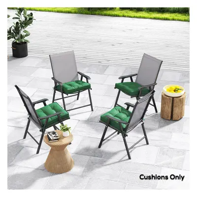 Outsunny x 42cm Replacement Garden Seat Cushion Pad with Ties