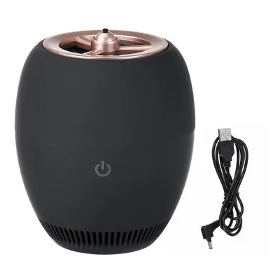 USB Car Air Purifier Negative Ion Black Deodorant Smoke Formaldehyde Haze PM2.5 Negative Ion Gen