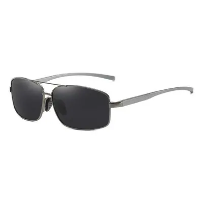 (Black Dark Grey) Unisex Sunglasses Photochromic Polarized Chamen Driving Sports