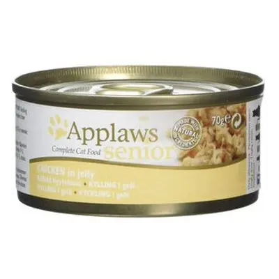 Applaws Cat Food Tin Senior Chicken, 70g, Pack of