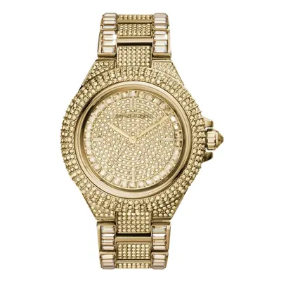 Michael Kors Camille Gold Crystal Pave Dial Ladies Watch MK5720