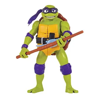 83352CO Mutant Mayhem 5.5-Inch Donatello Deluxe Ninja Shouts Figure. Ideal Present for Boys to Y