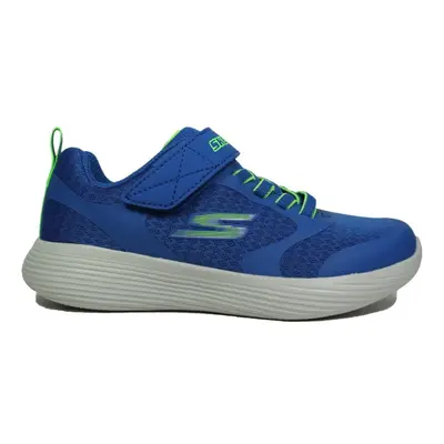 (13 (Children's)) GO RUN V2 - Goltran | Blue/Lime | Childrens Trainers