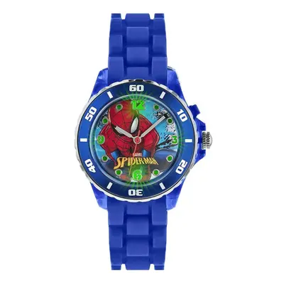 Marvel Spider-Man Blue Analogue Flashing Watch