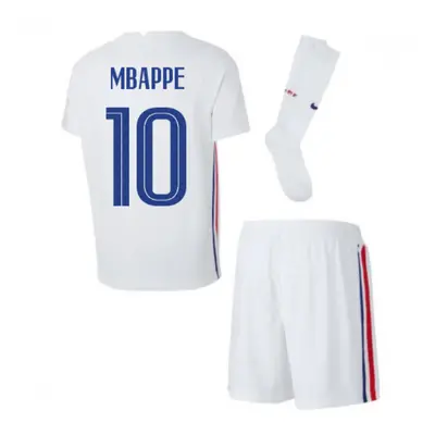 (XSB) France Away Nike Little Boys Mini Kit (MBAPPE 10)