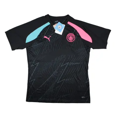 (L) Man City Pre-Match Jersey (Dark Navy)