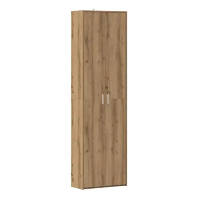 vidaXL Hallway Wardrobe Artisan Oak 55x25x189 cm Engineered Wood cabinet