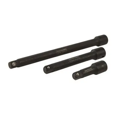 Impact Extension Bar Set 1/2" 3pce - 75, & 250mm