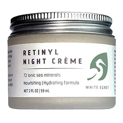 White Egret Retinol Night Cream, Ounce