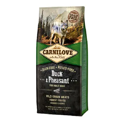 (12kg) Carnilove Grain & Potato Free Duck & Pheasant Dry Dog Food