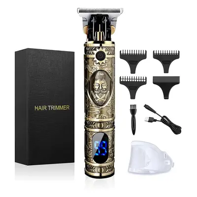 (#1) Men's Hair Clipper Beard Trimmer, Professional Cordless Hairdresser T with 1500mAh Battery 