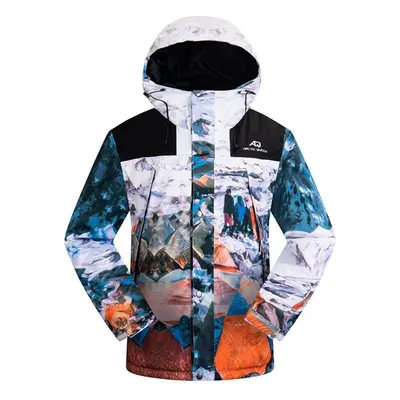 (as the picture, L) Winter Ski Jacket Men Winter New Outdoor Windproof Waterproof Thermal Male S