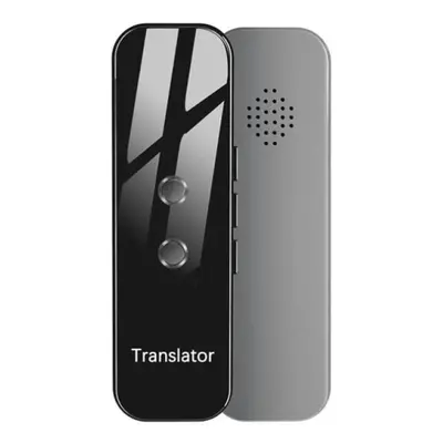 (grey) New G6 Portable Audio Translator Instant Voice Translator Support Languages In Voice Text