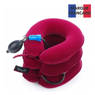 TAKIT Cervical Neck Traction Device for Head & Shoulder Pain - Inflatable Neck Pillow / Cervical