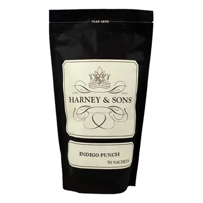 Harney & Sons Indigo Punch Tea A Fruity Flavorful Blend Sachets