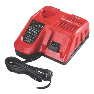 Milwaukee M12-18FC 12-18V Fast Dual Port Multi-Voltage Li-on Charger, Body Only