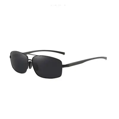 (Black) Unisex Sunglasses Photochromic Polarized Chamen Driving Sports