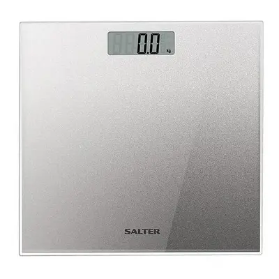 Silver Glitter Sparkling Funky Digital Bathroom Scales by Salter