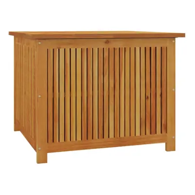 vidaXL Garden Storage Box Outdoor Storage Bench Blanket Box Solid Wood Acacia