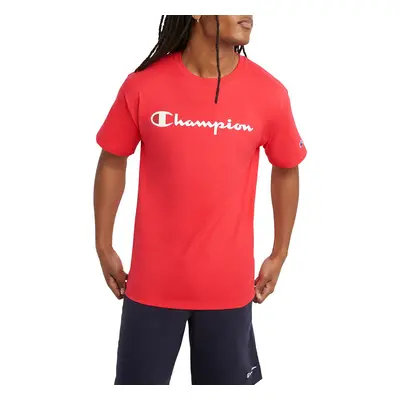 Champion mens Classic T-shirt Script Logo T Shirt Red Stone-y07718 X-Large US