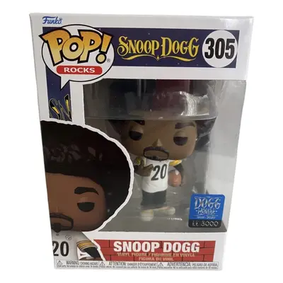 Snoop Dogg White Steelers Jesrsey Exclusive Vinyl Figure