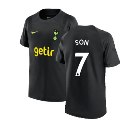 (MB) Tottenham Strike Training Shirt (Black) - Kids (SON 7)