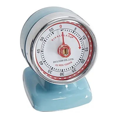 KT047-LB Vintage Streamline Kitchen Timer, Blue