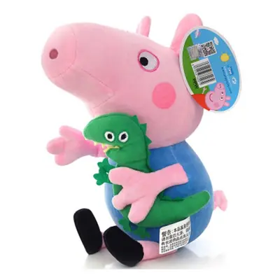 (George Pig, 65cm) Peppa Pig George Mummy Daddy Plush Toy 20-110cm Stuffed Doll Kids Fans Gift