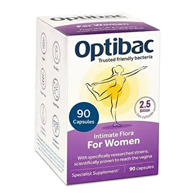 Optibac Probiotics for Women - Vegan Probiotic Supplement with 2.5 Billion Bacterial Cultures, S