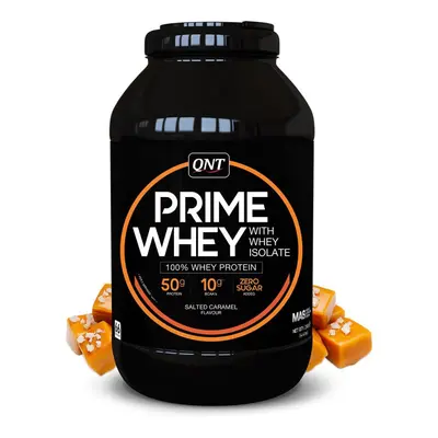 QNT Prime Whey Protein Powder 100% Whey Isolate - 2kg - Salted Caramel