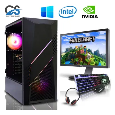 (Intel i7 2nd Gen, 8GB DDR 3) ULTRA FAST i3 i5 i7 Desktop Gaming PC 2TB 16GB NVIDIA GT