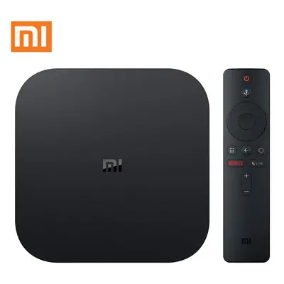 Xiaomi Mi Box 2GB DDR3 8GB 4K Ultra HD HDR Android 9.0 5G WIFI bluetooth 4.2 TV Box Streaming Me