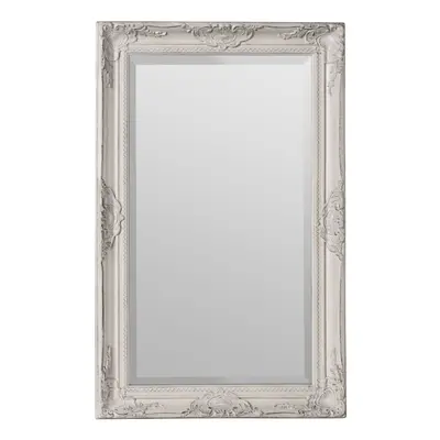 Premier Housewares Rustic Cream and Gold Finish Wall Mirror